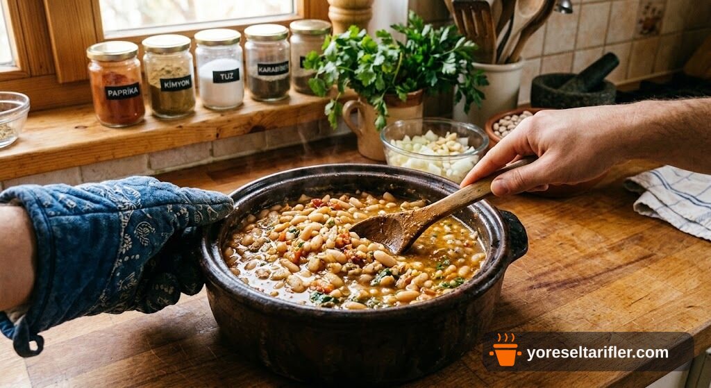 Pastırmalı Kuru Fasulye Tarifi — Adım 5