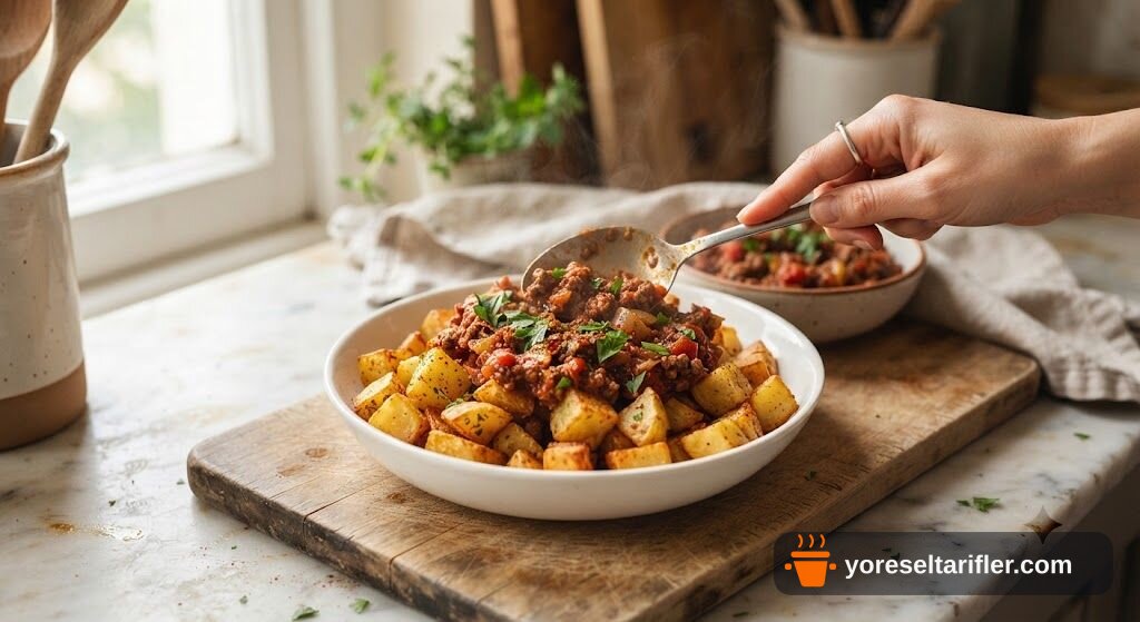 Patates Oturtma Tarifi — Adım 6
