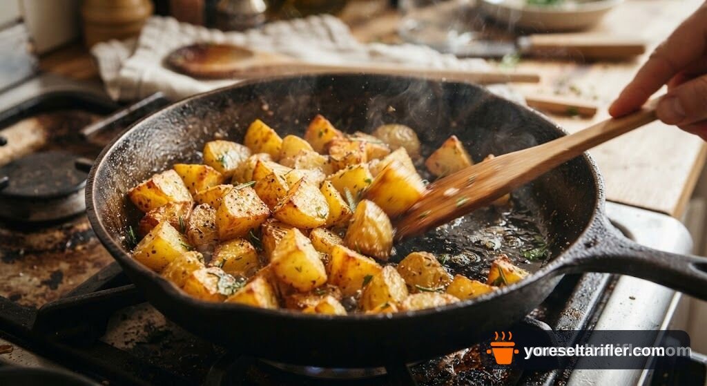 Patatesli Baharatlı Omlet Tarifi — Adım 2