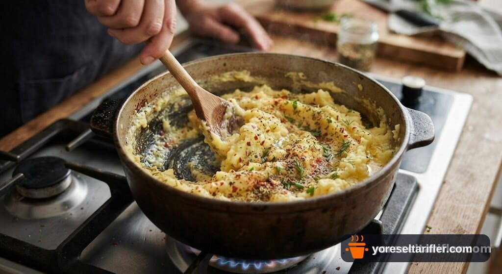 Patatesli Çıtır Rulo Börek Yapımı Tarifi — Adım 3