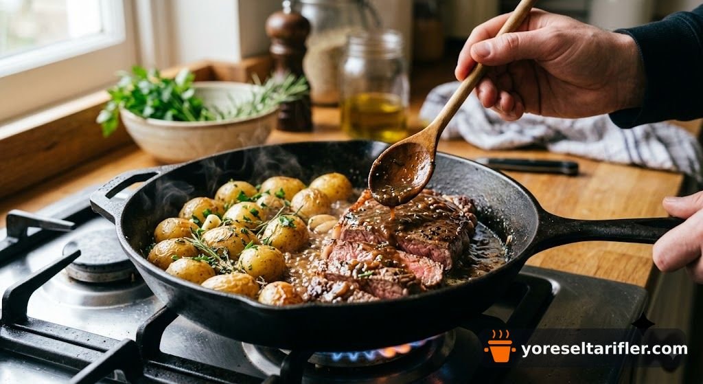 Patatesli Çökertme Kebabı Tarifi — Adım 5