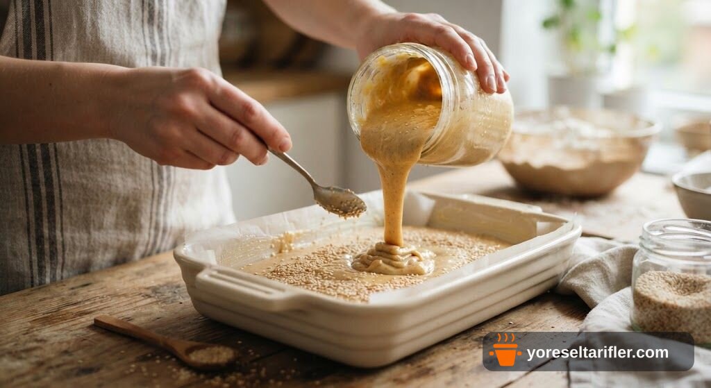 Patatesli Kaşarlı Tuzlu Kek Tarifi — Adım 4
