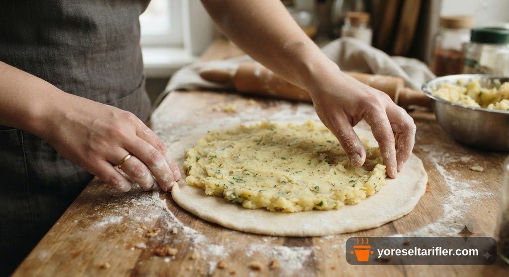 Patatesli Kır Pidesi Tarifi — Adım 7