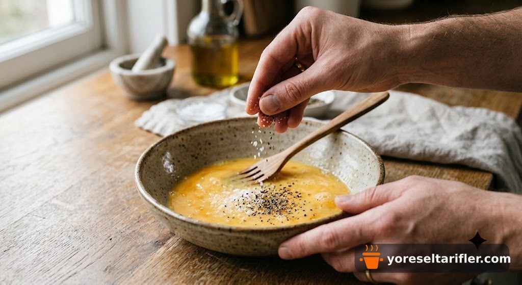 Patatesli Kızarmış Omlet Tarifi — Adım 3