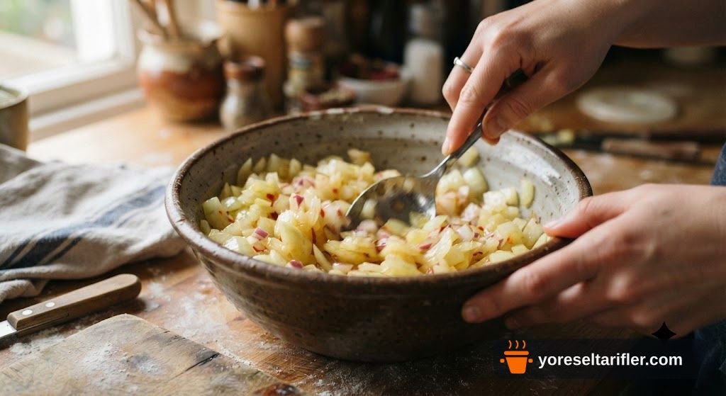 Patatesli Kızarmış Omlet Tarifi — Adım 4