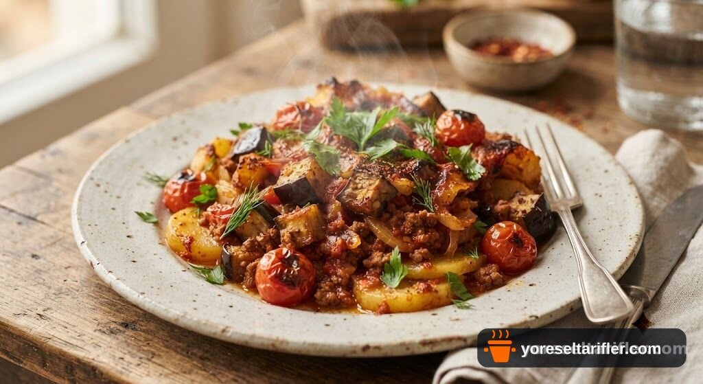 Patatesli Patlıcan Tava Tarifi — Adım 5
