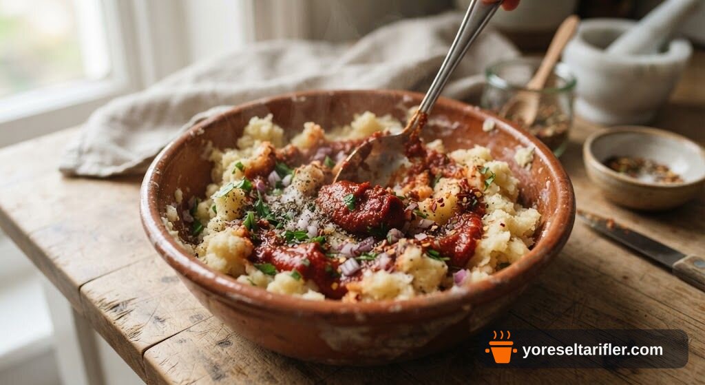 Patatesli Poğaça Tarifi — Adım 6