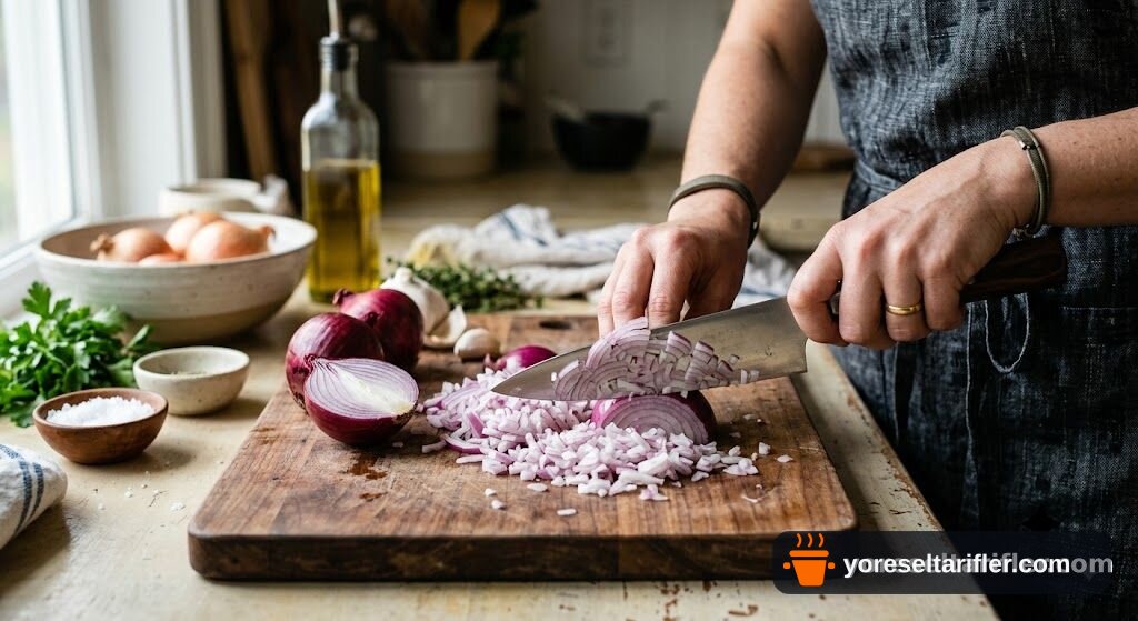 Patatesli Yoğurtlu Çanak Salata Tarifi — Adım 3