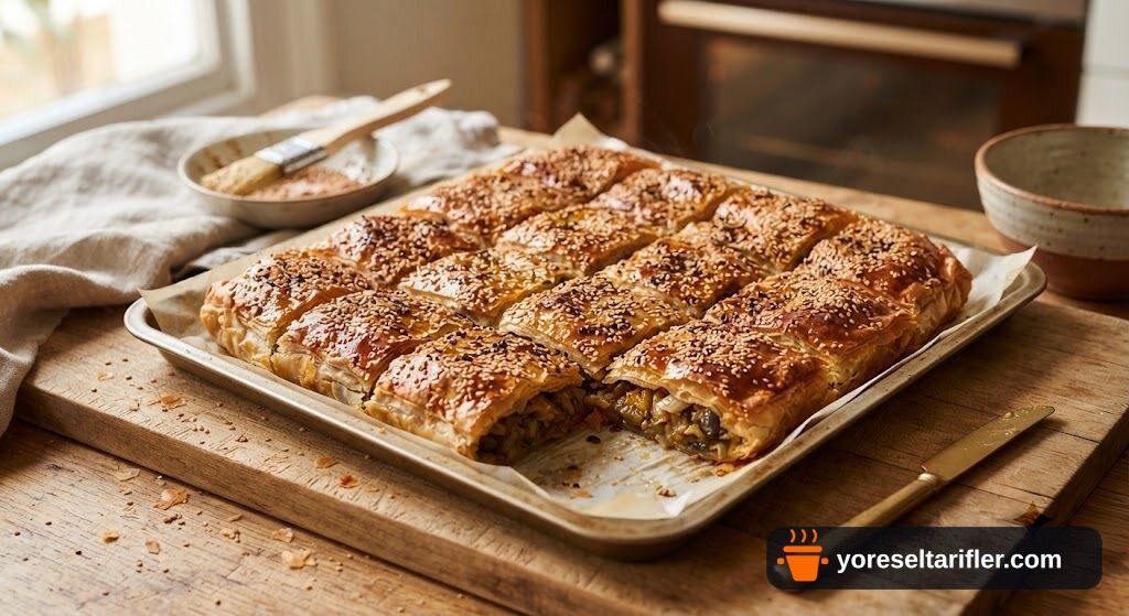 Patlıcanlı Basma Börek Tarifi — Adım 7