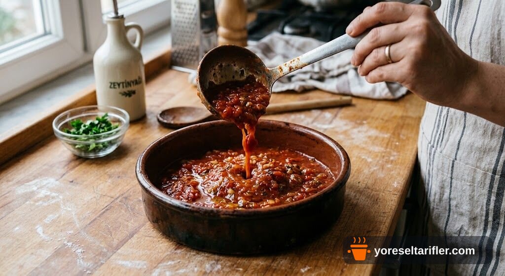 Patlıcanlı Etsiz Lazanya Tarifi — Adım 11