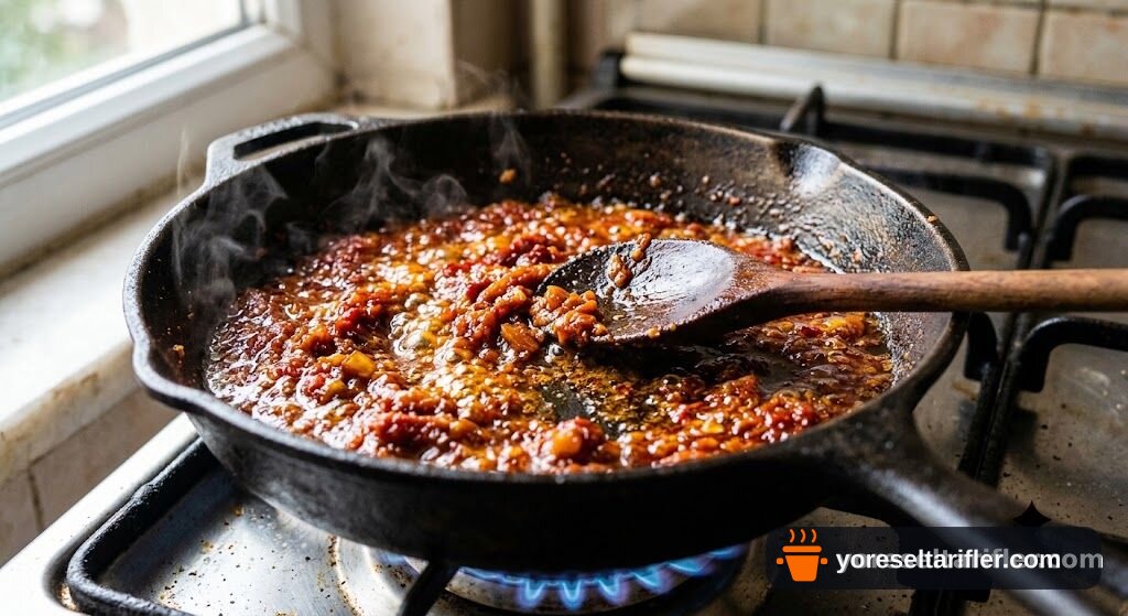 Patlıcanlı Köfteli Bulgur Pilavı Tarifi — Adım 5