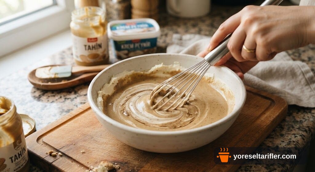 Pekmezli Tahinli Brownie Tarifi — Adım 5