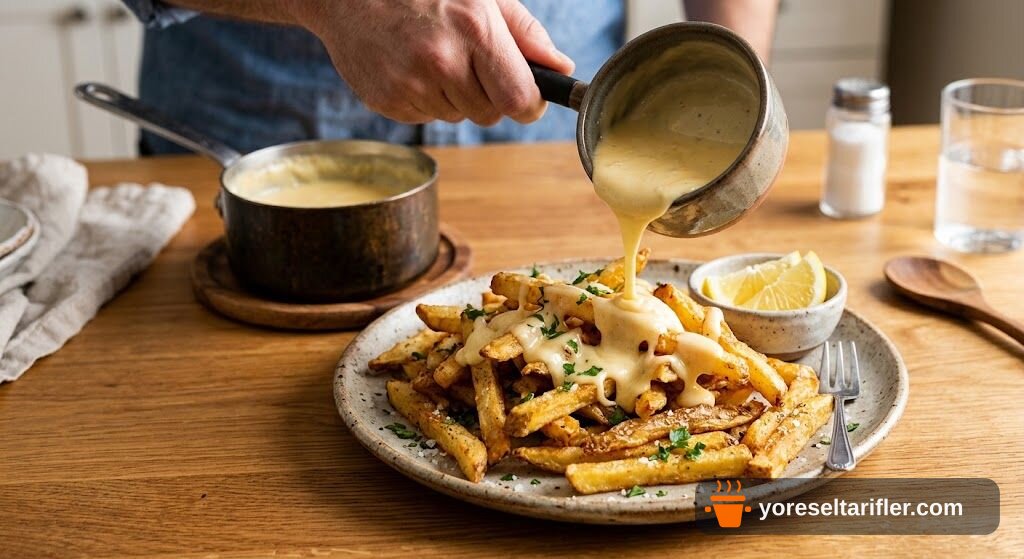 Peynir Soslu Çıtır Patates Kızartması Tarifi — Adım 3