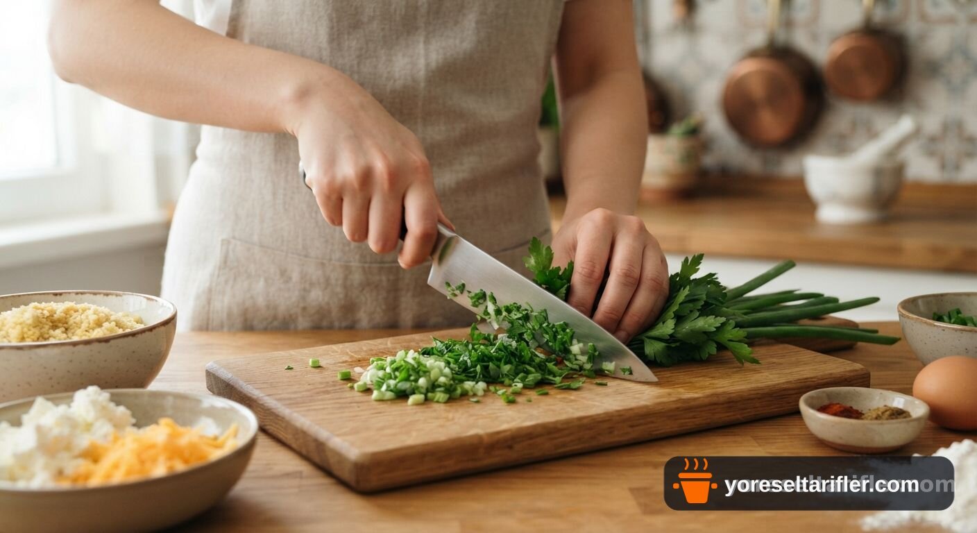 Peynirli Bulgur Köftesi Tarifi — Adım 3