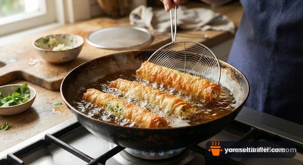 Peynirli Çıtır Börek Tarifi (Krem Macunlu Hamur) — Adım 10