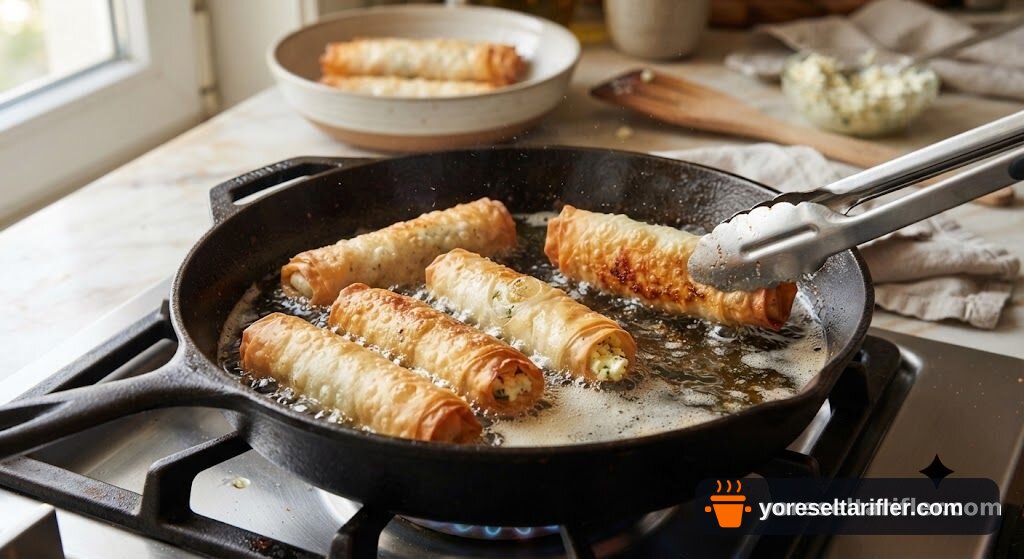 Peynirli Çıtır Börek Tarifi (Krem Macunlu Hamur) — Adım 9
