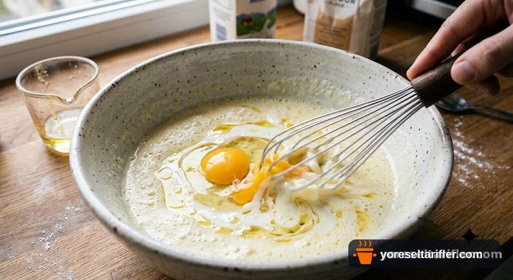 Peynirli Dereotlu Yumuşacık Poğaça Tarifi — Adım 1