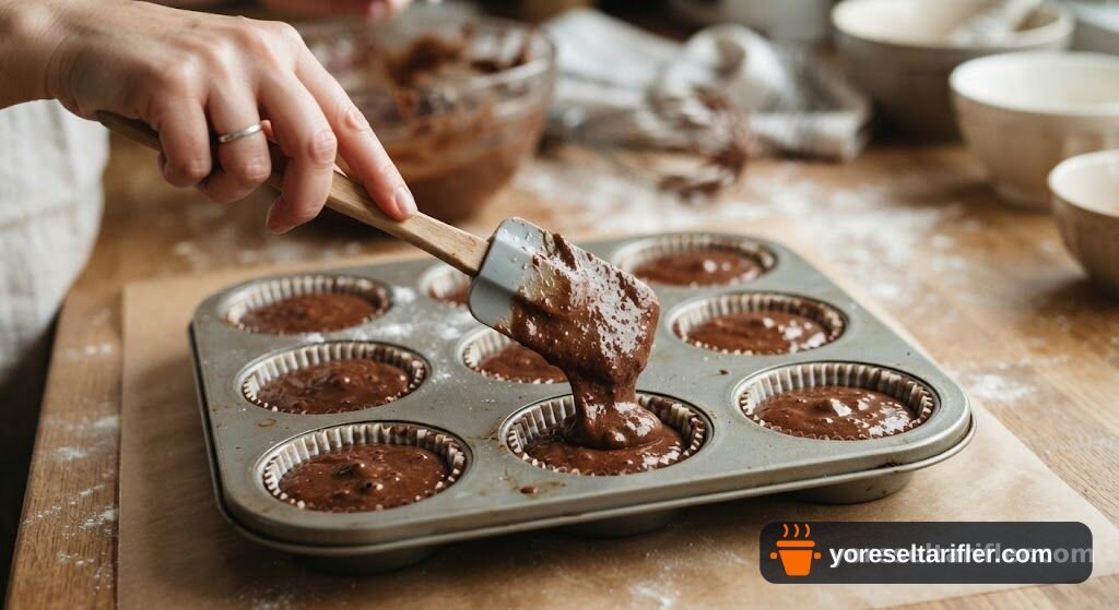 Peynirli Ispanaklı Muffin Tarifi — Adım 6