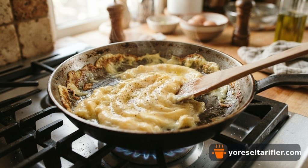 Peynirli Maydanozlu Biberli Yumurta Tarifi — Adım 4