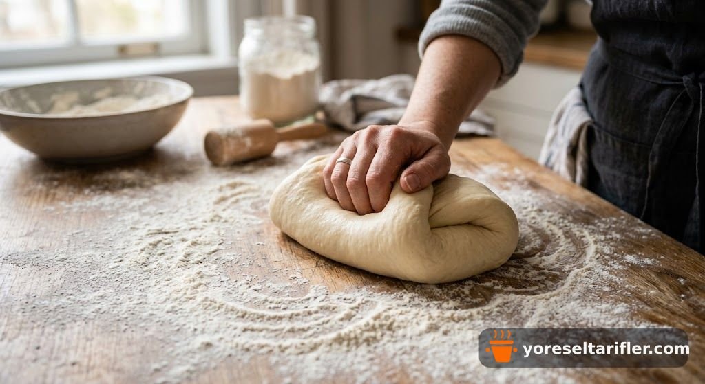Peynirli Maydanozlu Yumuşacık Poğaça Tarifi — Adım 3