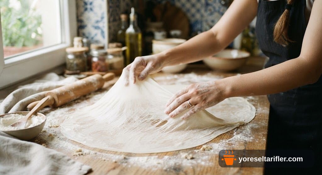 Peynirli Milföy Kafes Börek Tarifi — Adım 1