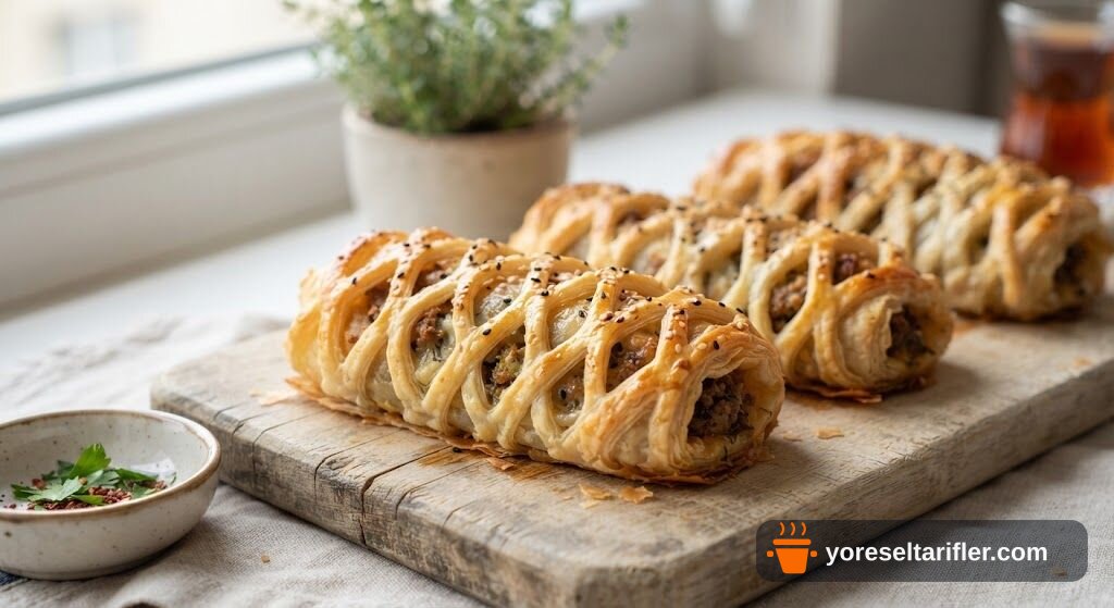 Peynirli Milföy Kafes Börek Tarifi — Adım 4