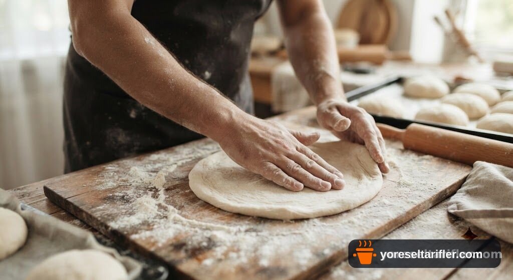 Peynirli Pizza Tarifi — Adım 5