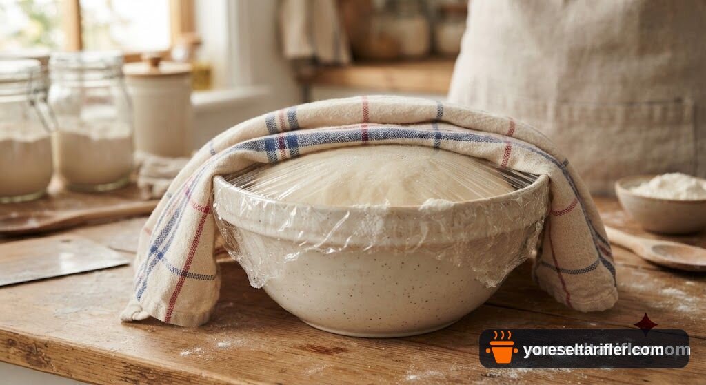 Peynirli Yumuşacık Puf Poğaça Tarifi — Adım 4