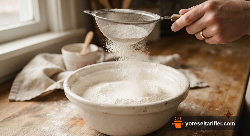 Peynirli Zeytinli Yumuşacık Poğaça Tarifi — Adım 1