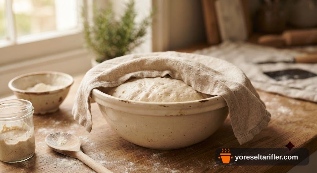 Peynirli Zeytinli Yumuşacık Poğaça Tarifi — Adım 4