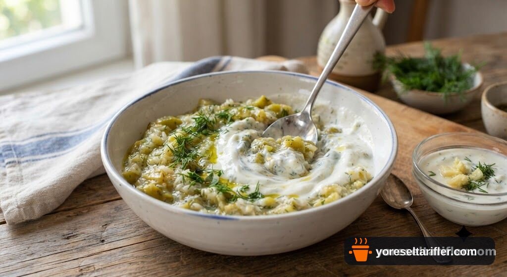 Pirinçli Kabak Mezesi Tarifi — Adım 5