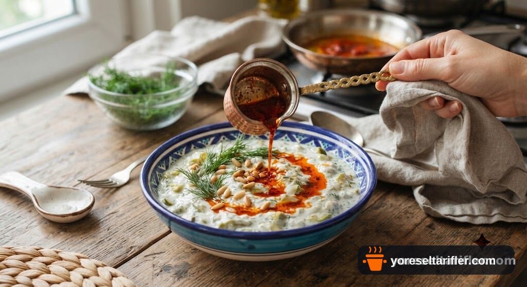 Pirinçli Kabak Mezesi Tarifi — Adım 6