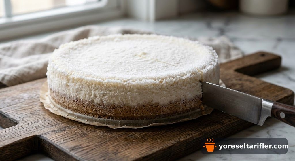 Pişmeyen Labneli Tatlı: Fırınsız Cheesecake — Adım 12