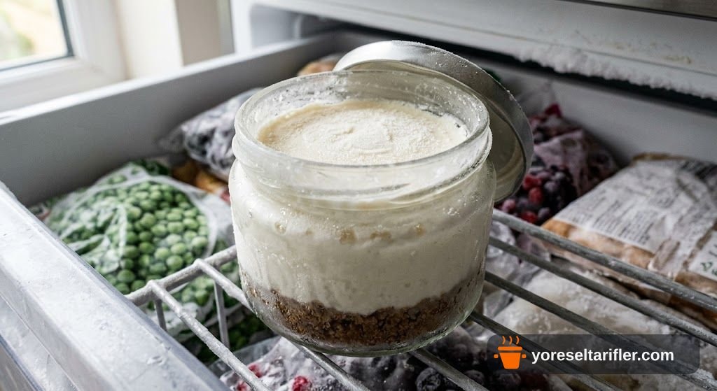 Pişmeyen Labneli Tatlı: Fırınsız Cheesecake — Adım 8
