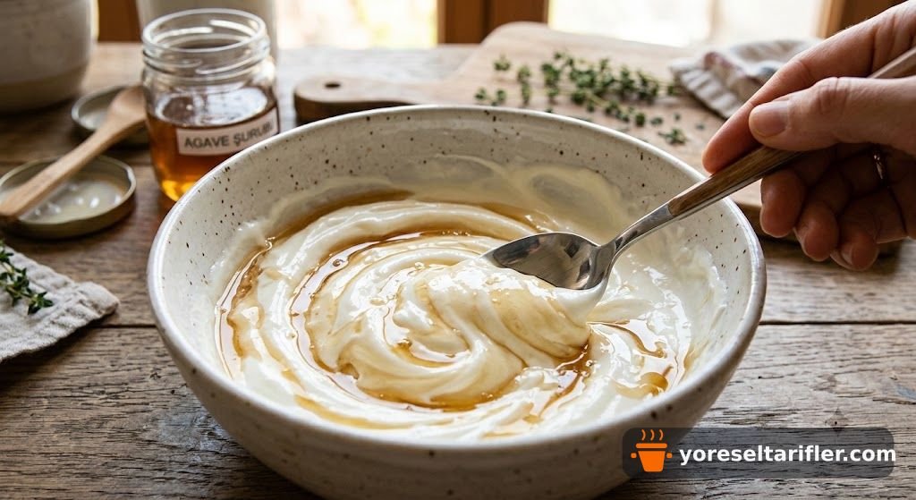 Pişmeyen Sağlıklı Cheesecake Tarifi — Adım 3