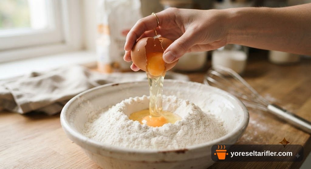 Pofuduk Ballı Pankek Tarifi — Adım 1