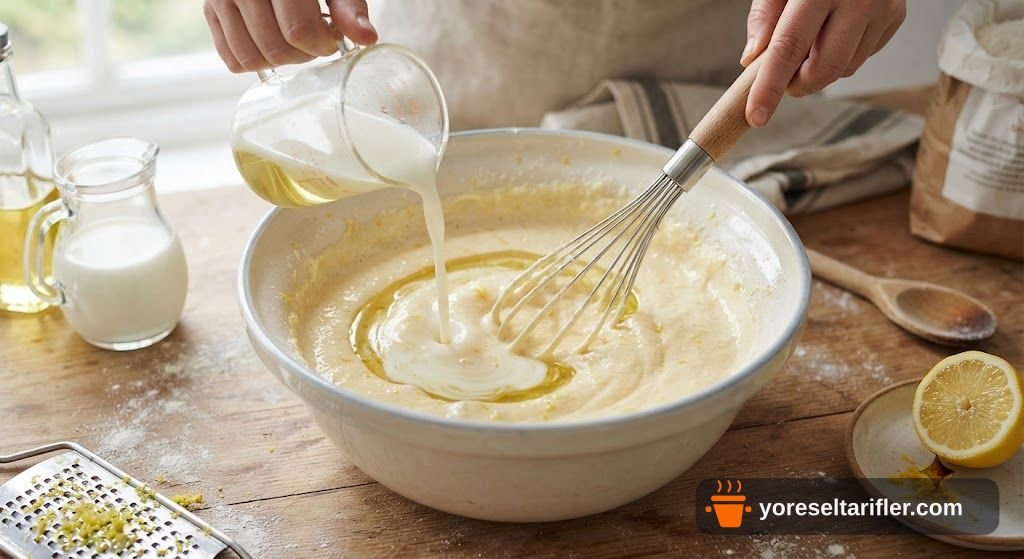 Pofuduk Limonlu Kek Tarifi — Adım 2