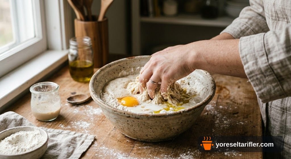 Pofuduk Patatesli Poğaça Tarifi — Adım 2