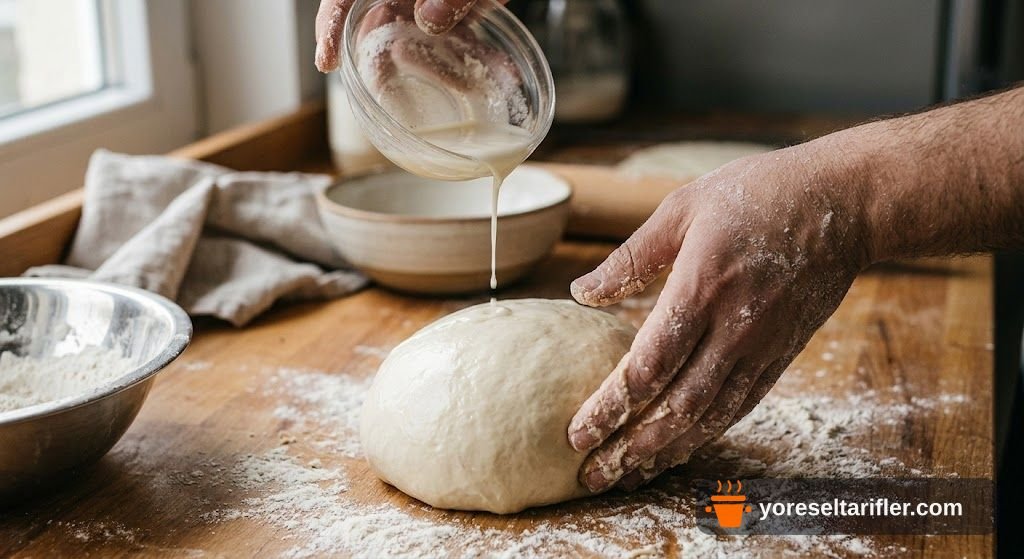 Pofuduk Patatesli Poğaça Tarifi — Adım 3