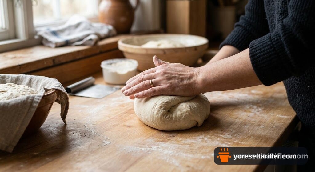 Pofuduk Peynirli Poğaça Tarifi — Adım 4