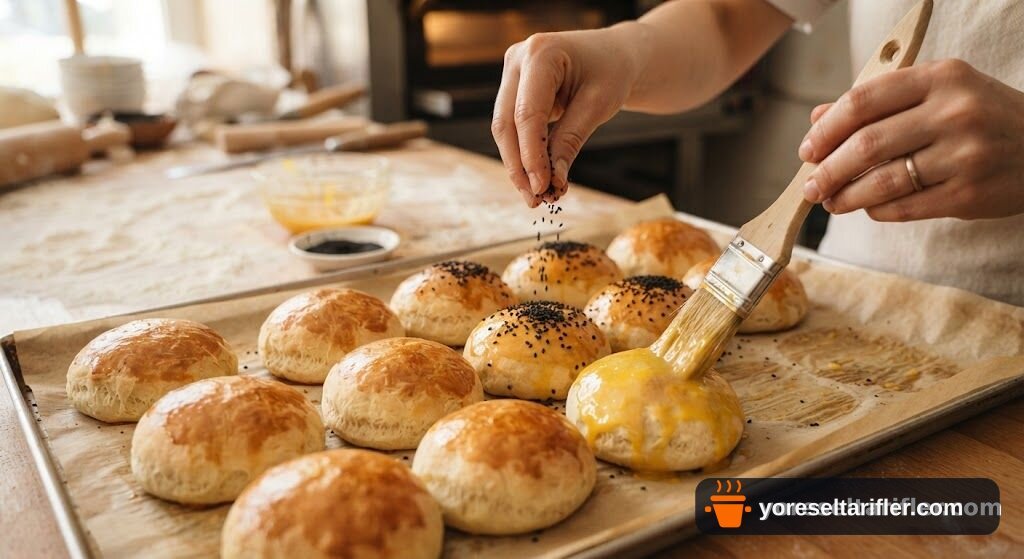 Pofuduk Peynirli Poğaça Tarifi — Adım 6