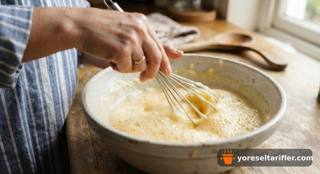 Pofudukla Tam Buğday Omlet Tarifi — Adım 1
