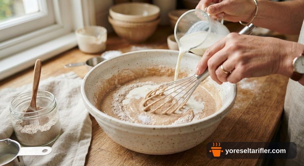 Pofudukla Tam Buğday Omlet Tarifi — Adım 2