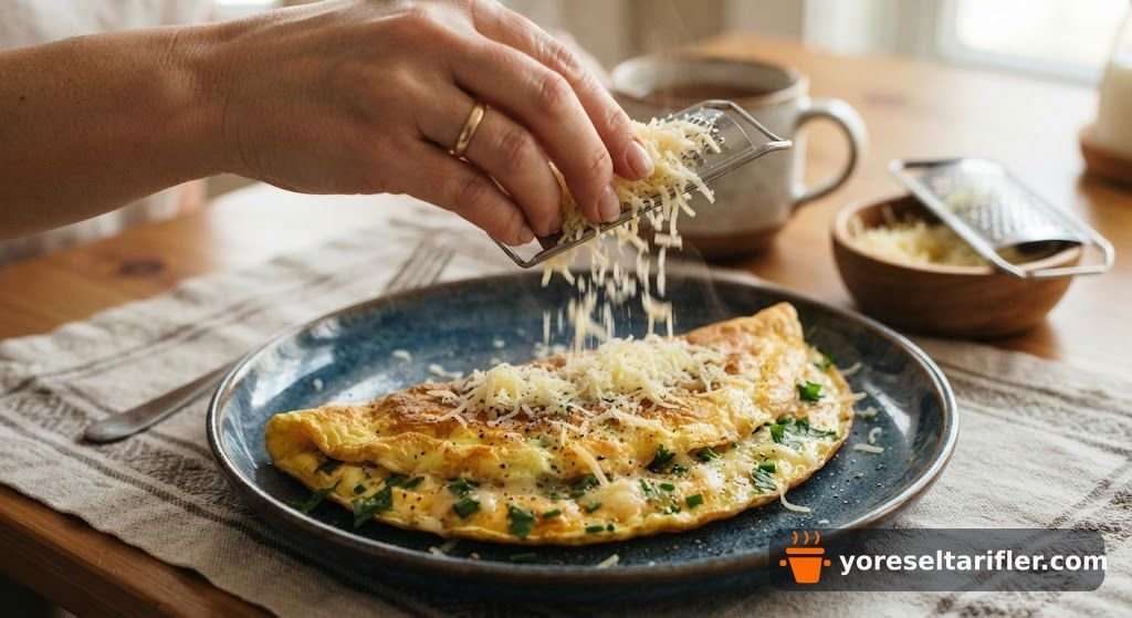 Pofudukla Tam Buğday Omlet Tarifi — Adım 5