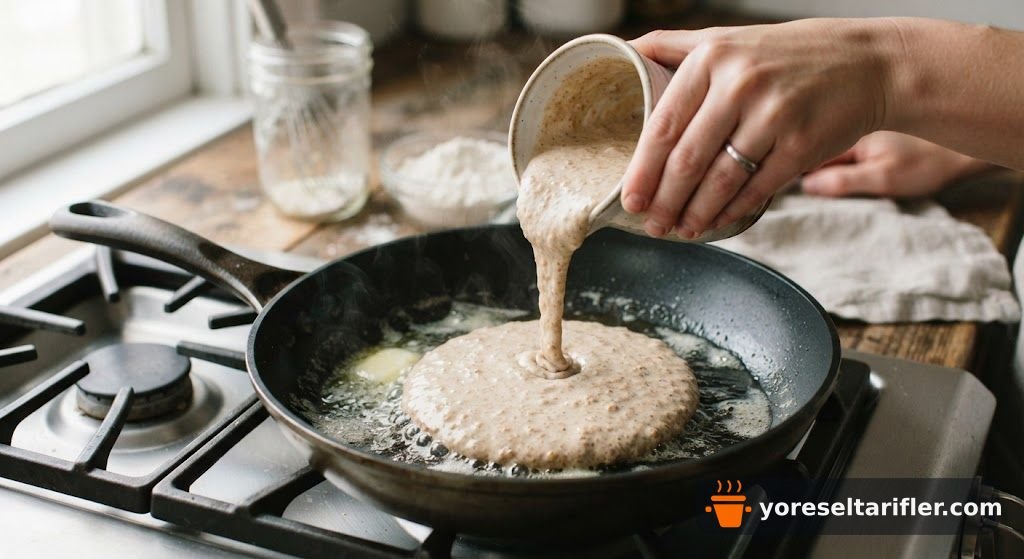 Pofudukla Tam Buğday Omlet Tarifi — Adım 7