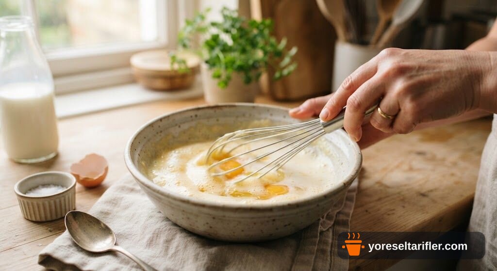 Portakallı Krep Suzette Tarifi — Adım 1