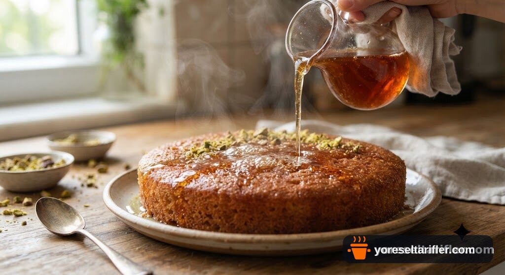 Portakallı Revani Tarifi — Adım 8