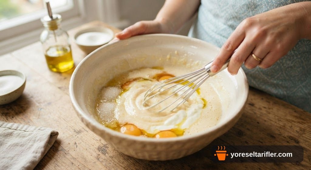 Portakallı Yumuşak Anne Kurabiyesi Tarifi — Adım 1