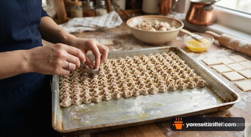 Pratik Boşnak Mantısı Tarifi — Adım 5