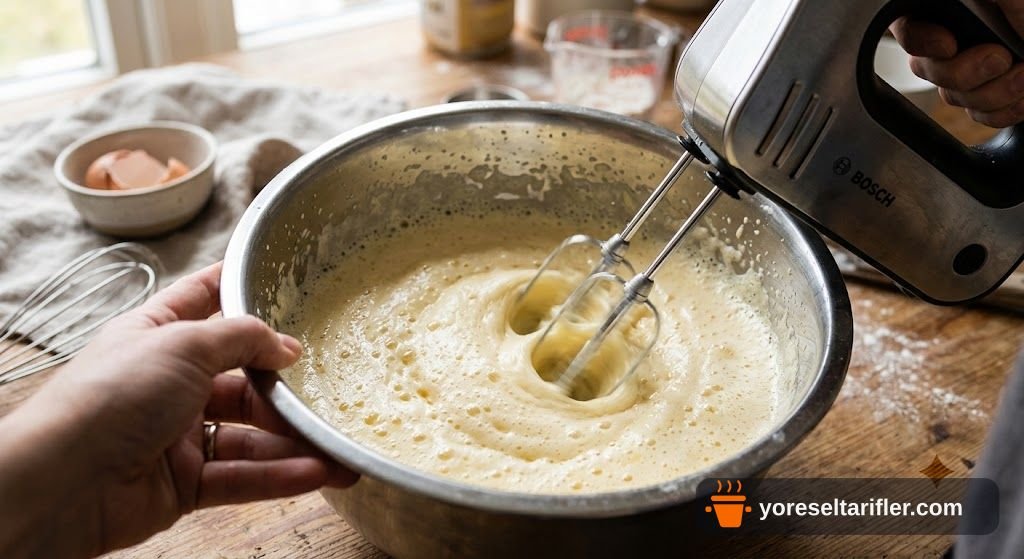 Pratik Elmalı Rulo Kek Tarifi — Adım 1
